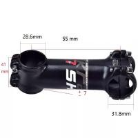 ราคา SHIKRA Ultralight แฮนด์บาร์จักรยาน MTB จักรยานเสือภูเขา Handlebar Stem 7 องศา Stem 31.8 mm.X 28.6 mm.ยาว 35-55 มม. (19868567297)
