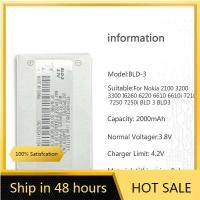 ราคา 0 BLD-3 Battery For Nokia 2100 3200 3300 I6260 6220 6610 6610i 7210 7250 7250i BLD 3 BLD3 (44702240795)