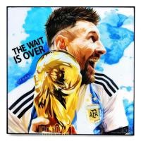 ราคา Lionel Messi #8 ลีโอเนล เมสซี่ ​อาร์เจนติน่า ฟุตบอล​โลก​ world cup ฟุตบอลยูโร รูปภาพ​ติด​ผนัง​ pop art ฟุตบอล​ กรอบรูป​​ (20770557291)