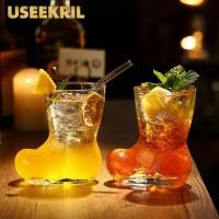 ราคา Personality Creative Cocktail Glasses Cup Boots Glass Cup Juice Glass Cold Drink Glass Cups Beer Glass Mug Wine Accessor (25703653600)