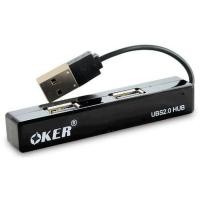 ราคา OKER Hub 4 Port Usb 2.0 H-408 แบบพกพา (7055472119)