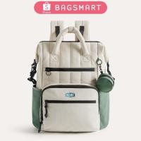 ราคา BAGSMART กระเป๋าเป้สะพายหลังแม่กระเป๋าผ้าอ้อม กระเป๋าเป้สะพายหลังเด็กความจุขนาดใหญ่กันน้ำกระเป๋ามือกันความร้อน (27623672904)