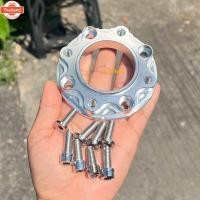 ราคา สเปเซอร์รองจานเวฟ125 4ออก4 งานตัด + น็อตจาน4ตัว/น็อตสเปเซอร์4ตัว มีตัวเลือกให้เลือก 4ออก4 สเปเซอร์เวฟ (27541472210)