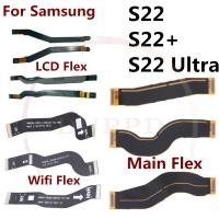 ราคา 1pcs บอร์ดหลักเมนบอร์ดหน้าจอ LCD และ Wifi Connector Flex สําหรับ Samsung Galaxy S22 + Plus Ultra 5G S901 S906 S908 (27723311783)