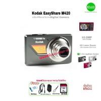 ราคา Kodak EasyShare M420 10MP Digital Camera Vintage กล้องดิจิตอลวินเทจ โทนสวยคมชัดมาก Schneider Lens จอ 3”LCD มือสอง Used (29787286968)