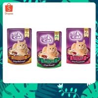 ราคา Catty Cat อาหารแมวเปียก ปลาทูน่าเนื้อแดง 80 กรัม (15631454307)