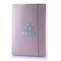 ราคา CUSHY ผ้าปูที่นอนกันไรฝุ่น ทอมากกว่า สัมผัสนุ่มละมุน สีพื้นลายในตัว ขนาด 6 ฟุต EMBROSS-MICIFINE FlyNow FN outlet (5805021561)
