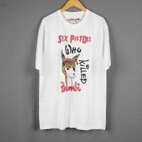 ราคา เสื้อยืด Sex Pistols Who Killed Bambi วงดนตรีพังค์ร็อก The Clash Ramones เสื้อผ้าแขนสั้นผู้ชายผู้หญิง เสื้อกราฟิกผ้าฝ้าย (57605532141)