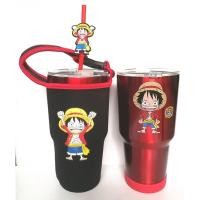 ราคา แก้วเยติ ชุดแก้วเก็บความเย็นลายวันพีช ลูฟี่ ครบชุด (7246622986)