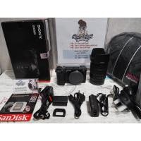 ราคา SONY A6300 KIT 18-135 OSS ชุดใหญ่ สภาพนางฟ้า95%ใช้งานน้อยชัตเตอร์แค่3พันกว่ารูป ใหม่เหมือนของใหม่ ครบกล่อง อดีดประกันศูน (13415636253)