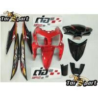 ราคา ชุดสี click เก่า (clickตัวแรก) สีสวย ชุดสีคลิกเก่า ชุดสีคลิกตัวแรก ตัวเก่า เวฟคลิกเก่า คลิกตัวคาบู (สีแดงสด-ดำ) (20763222005)