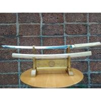 ราคา ดาบซามูไร ชิราซายะ ใบดาบ T10 ฮามอนแท้ ด้ามจับไม้จริง ปลอกไม้ชิงชัน ยาวรวม 102.5 cm มาพร้อมชุดดูแลใบดาบ (2353763799)