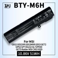 ราคา BTY-M6H Laptop Battery for MSI GE62VR GE63 GE63VR GE72VR GE73 GE73VR GE75 PE60 GL62 GL7G P62MVR GP72 GL62M GP72MVR GL62V (27080858203)