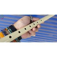 ราคา ขลุ่ยเพียงออ&ขลุ่ยไทยเทียเสียงสากล คีย์ C Bb A G พลาสติกสีครีม งาเทียม (26462041109)