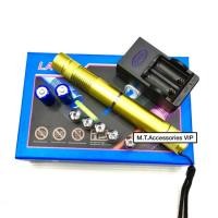 ราคา Laser blue เลเซอร์ฟ้า High-power blue light flashlight manual สีทอง  #135 (520678685)