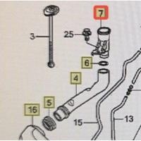 ราคา PN7 คอถังพักน้ำฉีดกระจก Honda Freed อะไหล่แท้ฮอนด้า (56700108655)