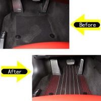 ราคา Custom TPE PVC Car Floor Mats For Chevrolet Corvette C8 2020-2023 Interior Details Carpets Rugs Foo (56456826116)