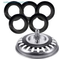 ราคา & Sellingbest & 5pcs ซีลยางเครื่องซักผ้าปะเก็นสําหรับ Franke ตะกร้ากรองปลั๊กสําหรับ 78 79 80 82 83 มม.อ่างล้างจาน Drainer ปะเก็น. (54204410887)