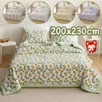 ราคา ผ้าห่มฤดูร้อน ผ้าห่มคอตตอนซักได้ ผ้าห่มปรับอากาศ ผ้าห่มนวมเย็น 7ฟุต ผ้าห่มเย็นฤดูร้อน บางเบาเย็นสบาย 200*230cm (41161877589)