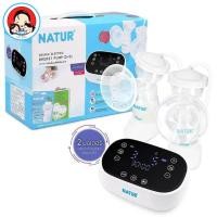 ราคา เครื่องปั๊มนมไฟฟ้าคู่ NATUR รุ่น D-5 เนเจอร์ เครื่องปั๊มนมไฟฟ้าคู่ รุ่น D-5 ปั๊มคู่ ระบบ 2 มอเตอร์ (19255541499)