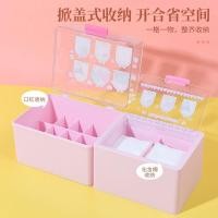 ราคา MINISO Sanrio Series ที่จัดเก็บฝุ่นแบบลิ้นชักขนาดเล็กเดสก์ท็อปลิปสติกสำลีแผ่นชั้นเก็บของ (28321626110)