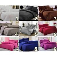 ราคา ชุดเครื่องนอน ครบชุด 6 ชิ้น (ผ้านวม 7 ฟุต+ผ้าปูที่นอน 6 ฟุต+ปลอกหมอน) สีพื้น ลายริ้วเกรดพรีเมี่ยม คุณภาพดี (6619396909)