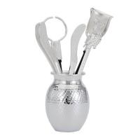 ราคา ✨ ชุด เครื่องชงชา เงินแท้ มือสอง ม้วนลวด | ชุดหก อย่างชงชา ค้อน แฉก ส้อม ขีด ด้าม เงินแท้ (41907497343)