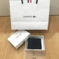 ราคา กระเป๋าตังค์ Lacoste สีน้ำเงินเข้ม ของแท้ อปก ครบ มือ หนึ่ง (6337993884)