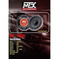 ราคา ลำโพง6.5นิ้วแกนร่วมติดรถยนต์ยี่ห้อMTXรุ่นTX465C 320W (11516550441)