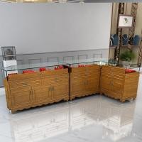 ราคา ตู้โชว์นากาจิมะตู้เครื่องประดับโบราณเครื่องประดับตู้ไม้เนื้อแข็งย้อนยุคหยกเครื่องประดับขี้ผึ้งแสดงตู้กระจกโบราณ ฉ9คิว (45104541977)