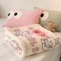 ราคา Double-Layerผ้าห่มผ้านวมฤดูหนาวหนาผ้าห่มLambswool Nap Coralเตียงเดี่ยวผ้าห่มนักเรียนหอพักFlannel (27316858514)