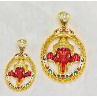 ราคา G7 จี้พระพิฆเนศ เป็นรูปเศียรของพระพิฆเนศ จี้แห่งสติปัญญาและความสำเร็จ (42010593336)