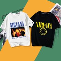 ราคา ชุด1 เสื้อยืดผ้าฝ้ายMiss Nirvana Nirvana Nirvana Nirvana Band Rock Hip Hop Kurt Cobain อุปกรณ์ต่อพ่วงแขนสั้นเสื้อยืดเสื (20480678368)