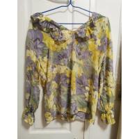 ราคา เสื้อเชิ้ตผ้าชีฟองลายดอก (4438188187)