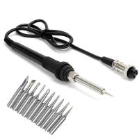 ราคา หัวแร้งบัดกรีเหล็ก คุณภาพสูง สําหรับ HAKKO 907 936 937 และปลายหัวแร้ง 10 ชิ้น (21602050195)