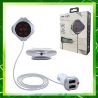 ราคา Car Charger Bluetooth Q7S ชุดแฮนด์ฟรี FM Transmitter เสียงเพลง MP3/WMA Dual USB Car Charger (7073309585)