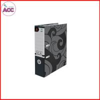 ราคา แฟ้มสันกว้าง F4 สัน 3 นิ้ว สีดำ ตราช้าง เบอร์ 120 (7859387268)