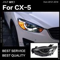 ราคา Car Styling Head Lamp for Mazda CX-5 Headlights 2012-2016 CX5 LED Headlight Angel Eye LED DRL Hid Bi Xenon Auto Accesso (24818944753)