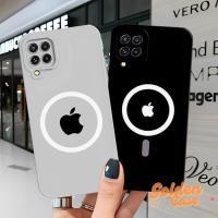 ราคา Samsung A12 M12 A22 4G A22 5G 4G M22 4G M34 M54 Cool iPhone Logo Motif Fashion Case - เคสร่วมสมัย - Procamera Softcase - เคส TPU Bumper - เคสโทรศัพท์มือถือ (46352943768)