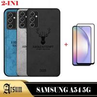 ราคา DEER Case Samsung A54 5G 2023 Softcase Motif Jeans Casing Handphone hardcase silicon (52603786907)