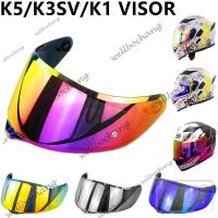 ราคา ใหม่ K5 หมวกกันน็อค Visor สําหรับ AGV K1 K3SV AGV K5 Capacete เลนส์โล่หมวกกันน็อครถจักรยานยนต์แบบเต็มหน้า (28611210678)