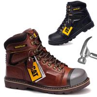 ราคา Caterpillar รองเท้าเซฟตี้หนัง หัวเหล็ก สําหรับผู้ชาย ไซซ์ T-38-size47 BOMZ (21763555724)