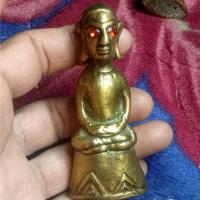 ราคา พ่องั่งเศียรโล้นตาแดงโบราณสายเขมร เนื้อโลหะแรงสายกินตับมหาเสน่ห์ โชค ลาภ มหานิยมสายเที่ยว สายหาสาว สายลุ้นโชค (57956279020)