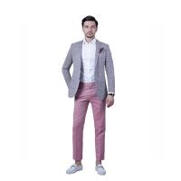 ราคา KINGMAN blazer checked grey สั่งตัดสูท สูทสั่งตัด ตัดสูท งานคุณภาพ สูทชาย สูทหญิง สูท ร้านตัดสูท เสื้อสูทตัดใหม่ (14146199913)