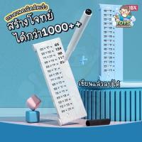 ราคา ✅พร้อมส่งในไทย✅ ➕➖กระดานบวกลบคูณหาร✖️➗ กระดานคณิตคิดเร็ว คิดเลขเร็ว B220902073 (29360295229)