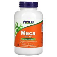 ราคา รากมาคา NOW Foods, Maca, 500 mg, 250 Veg Capsules (23976438814)