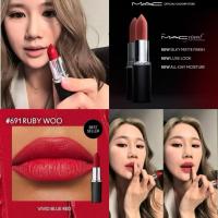 ราคา MAC Lipstick สีฮิต Ruby woo (สีเสี่ยวหยู) (41059101188)
