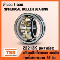 ราคา 22213K ตลับลูกปืนเม็ดหมอนแบบโค้ง เพลาเฉียง (SPHERICAL ROLLER BEARING) สำหรับเพลาขนาด 65 มิล 22213 K จำนวน 1 ตลับ โดย TSS (7841375955)