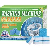 ราคา Premium Washing Machine Cleaner Tablets - Washer Machine Cleaner Tablets for Deep Clean & Deodorize, Fits Front Load & Top Load Washers, 12 Pieces Pack (49405812348)