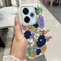 ราคา เคสสำหรับ Xiaomi Redmi 13C 12 5G 11A POCO C65 C55 เคสการป้องกันซิลิโคนดอกไม้ผีเสื้อดูดซับแรงกระแทก (44252936216)